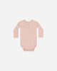 Ribbed Top+ Legging Set | Rose | Quincy Mae