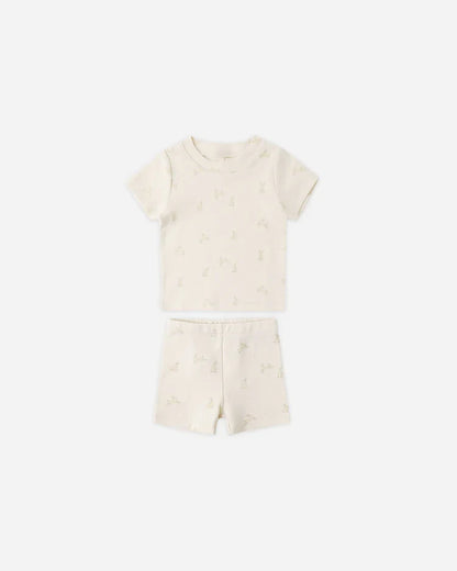 Summer Pajama Set | Bunnies | Quincy Mae