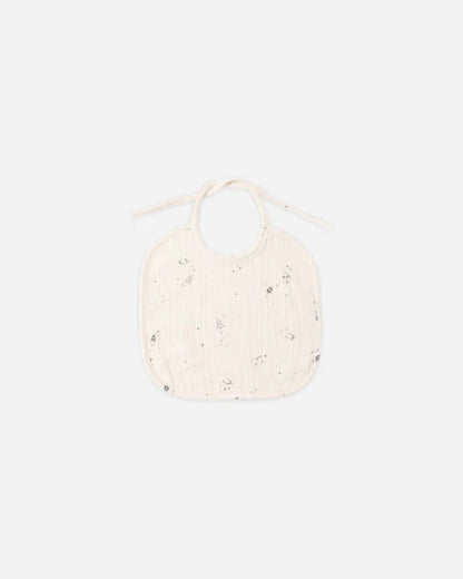 Woven Tie Bib | Space | Quincy Mae
