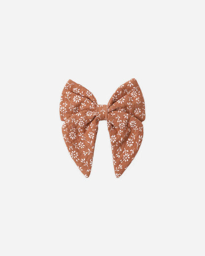Bow | Poppy Floral | Quincy Mae