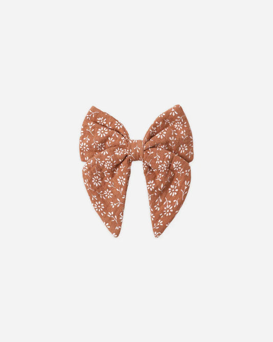 Bow | Poppy Floral | Quincy Mae