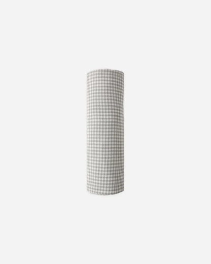 Woven Swaddle | Sage Gingham | Quincy Mae