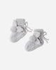 Bunny Knit Booties | Heathered Sky | Quincy Mae
