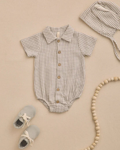 Bunny Bonnet | Sage Gingham | Quincy Mae
