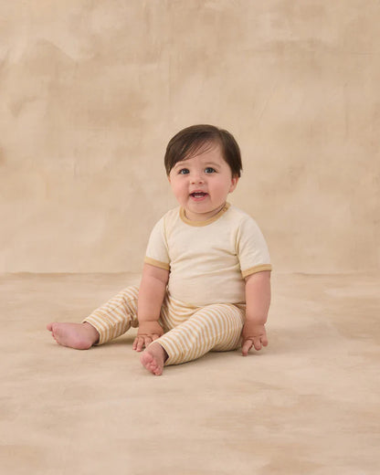 Baby Cru Pant | Butterscotch Stripe | Rylee & Cru