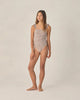 Teen Sky One-Piece | Chocolate Houndstooth | Rylee & Cru