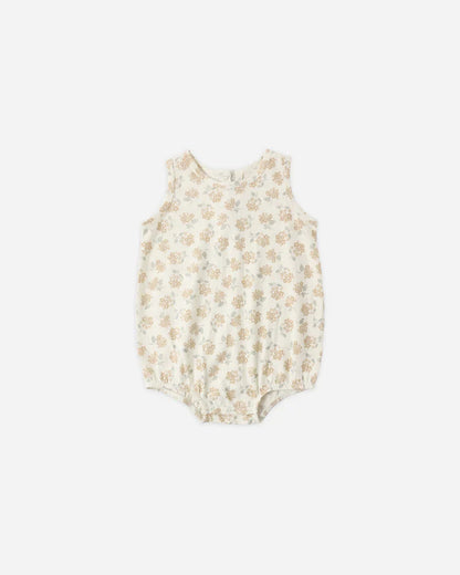 Bubble Onesie | Yellow Ditsy  | Rylee & Cru