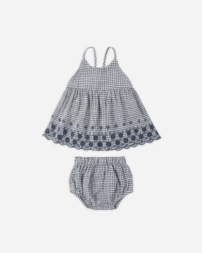 Zenni Set | Marine Gingham | Rylee & Cru