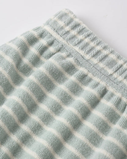 Baby Tank Set | Seafoam Terry Stripe | Rylee & Cru