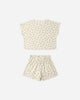Raegan Set | Yellow Ditsy | Rylee & Cru