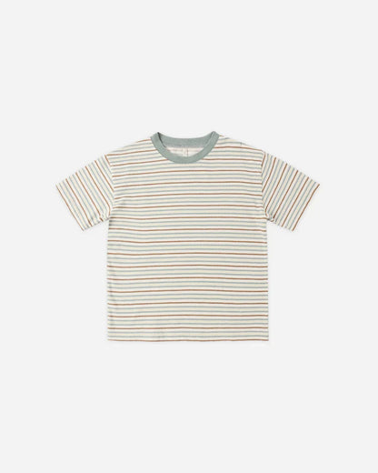 Relaxed Tee | Vintage Stripe | Rylee & Cru