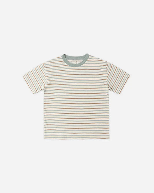 Relaxed Tee | Vintage Stripe | Rylee & Cru