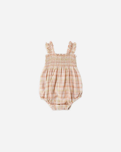Julia Romper | Summer Plaid | Rylee & Cru