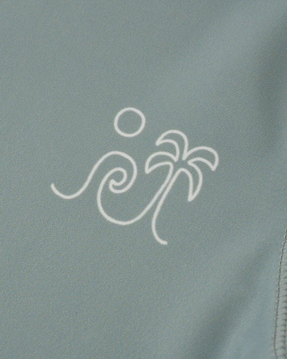 Short Sleeve Rashguard | Sea Green | Rylee & Cru