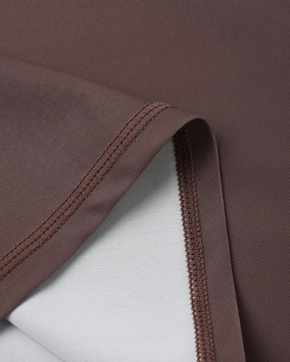 Short Sleeve Rashguard | Chocolate | Rylee & Cru