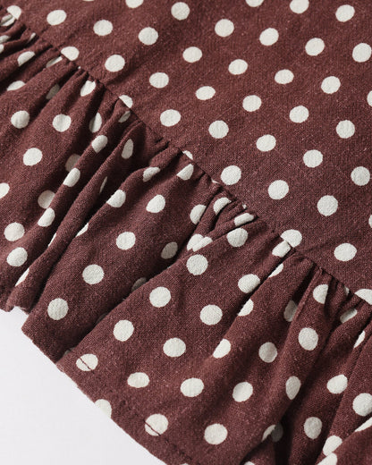 Kayli Set | Chocolate Polka Dot | Rylee & Cru
