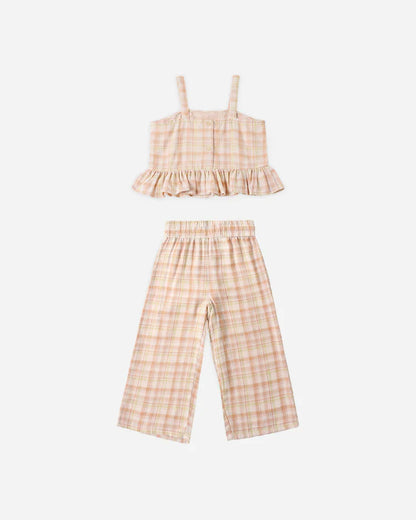 Kayli Set | Summer Plaid | Rylee & Cru