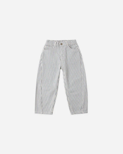 Barrel Pant | Railroad Stripe | Rylee & Cru