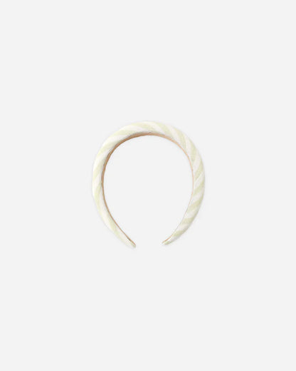 Padded Headband | Citron Stripe | Rylee & Cru