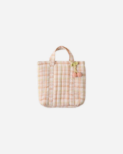 Quilted Bag | Summer Plaid | Rylee & Cru