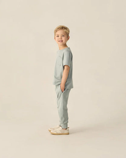 Century Tech Jogger | Heathered Sea Green | Rylee & Cru