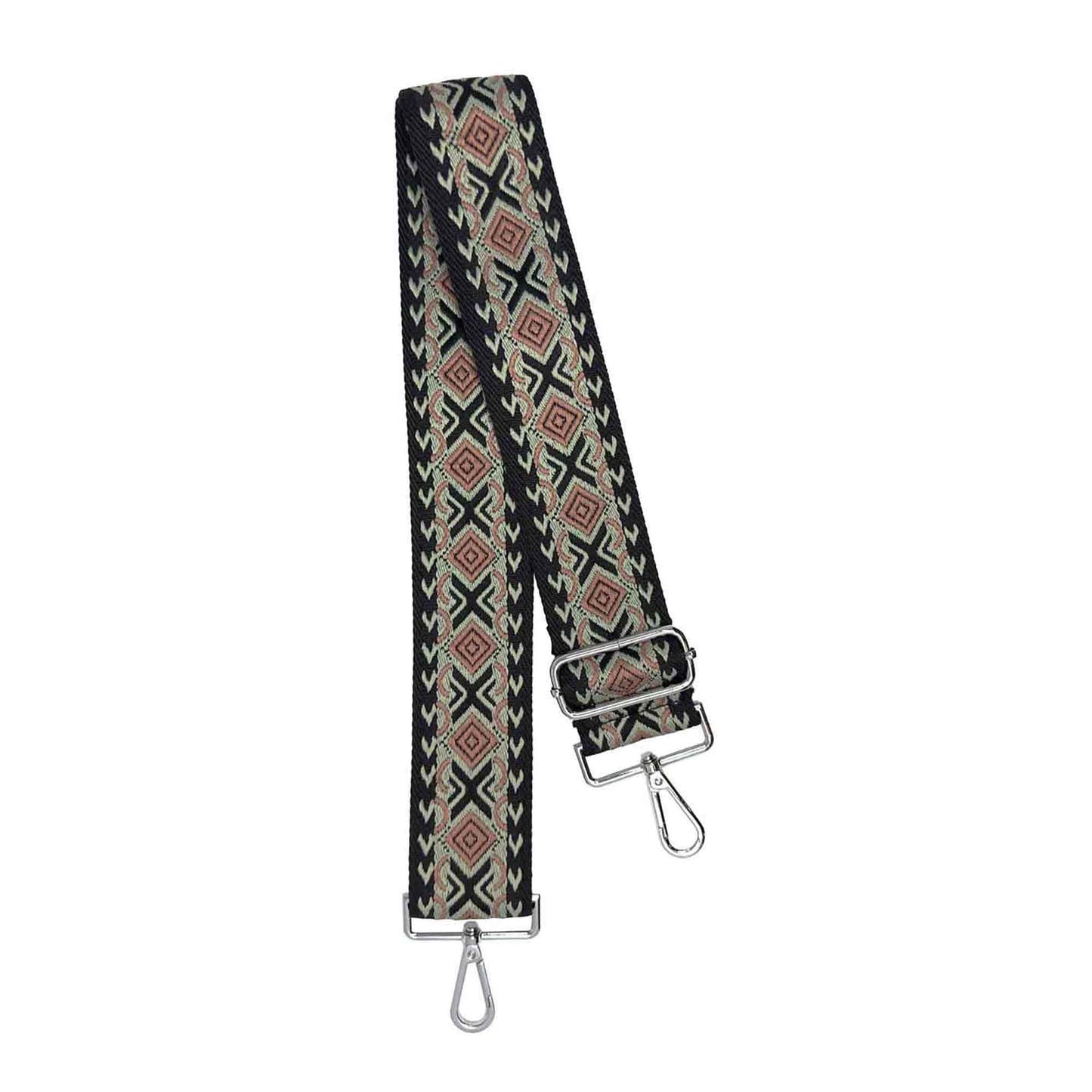 Stevie Woven Strap - Chrome