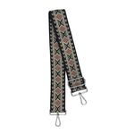 Stevie Woven Strap - Silver Hardware