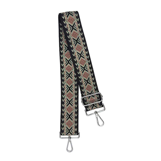 Stevie Woven Strap - Silver Hardware