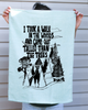 TALL TREES - Organic Cotton & Hemp Tea Towel